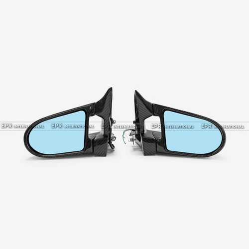 For BMW E36 (LHD) Coupe 2DR Side Rearview Carbon Fiber Rear View Mirrors 2pcs