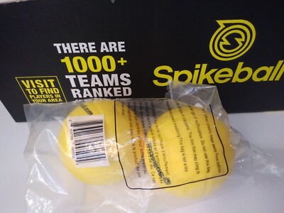 (2) SPIKEBALL Replacement Spike Balls - NEW in sealed Bag
