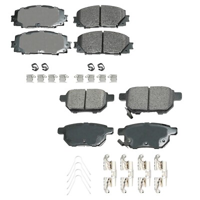 Disc Brake Pad Set Fits Select: 2006-2018 TOYOTA RAV4, 2009-2019 TOYOTA - View #5