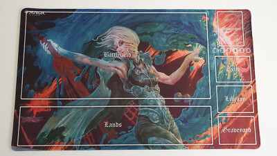 Magic Premium Playmat Double-Sided Customized Force of Will Dominaria 61x35,5 cm