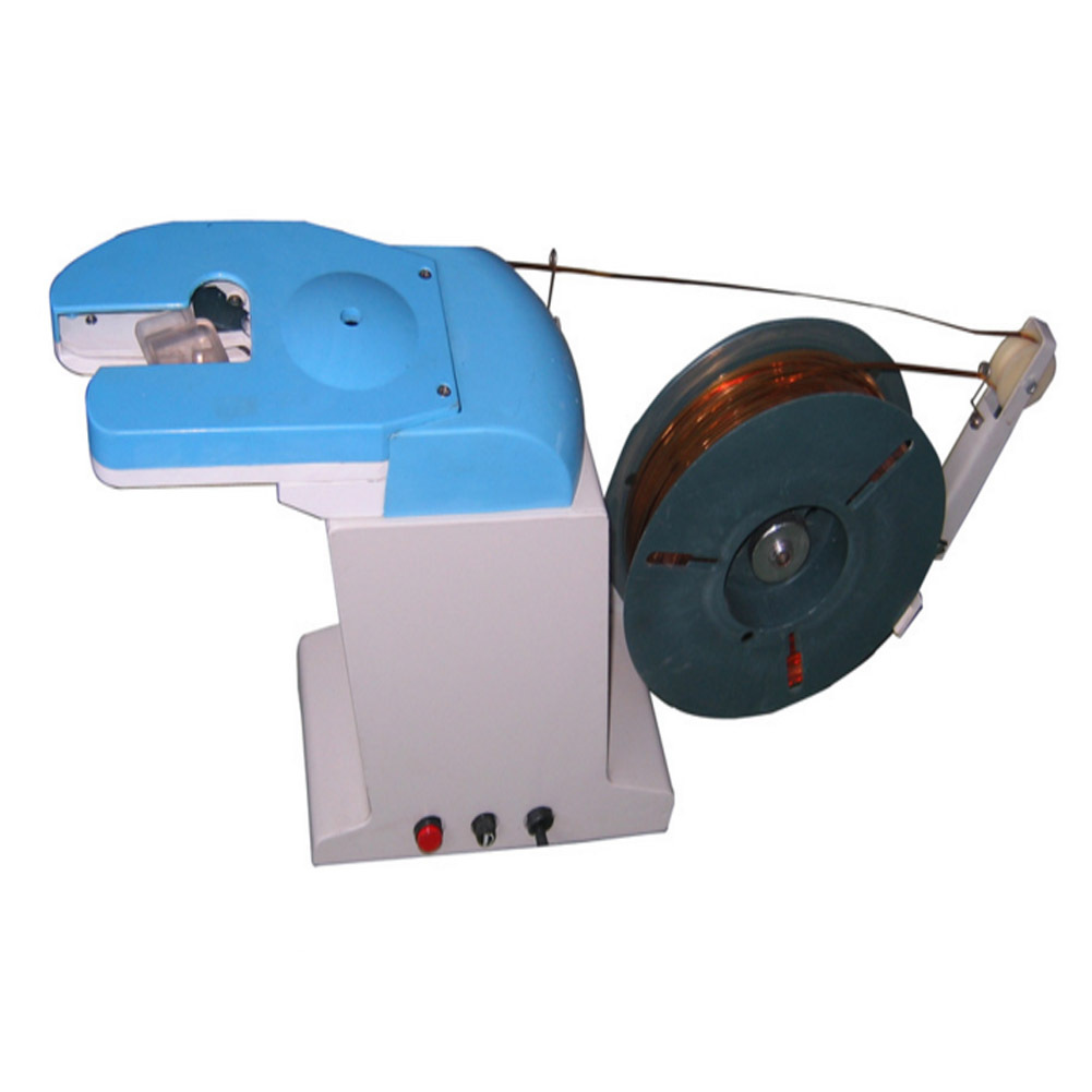 110V Automatic Twist Tie Machine Electric Semi Manul Bag Closure Cable
