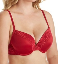 Le Mystere Safari Plunge T Shirt Bra 32DDD Garnet Underwire 68 Style 9978 NWT
