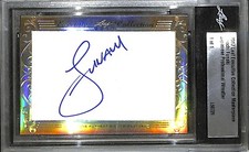 Sho Funaki Signed 2017 Leaf Executive Collection Masterpiece 1/1 Card WWE Auto'd