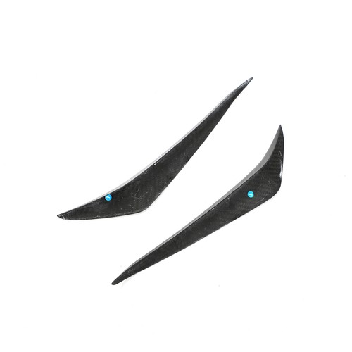 Se adapta a Porsche 718 Boxster Cayman 982 Parachoques delantero Splitter Canards Fin Dry Carbon - Imagen 13 de 16