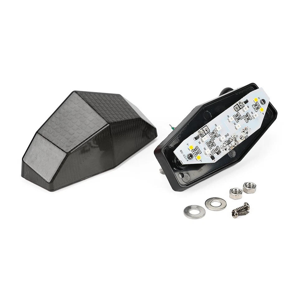 Soporte de matrícula Luz trasera LED integrada para SUZUKI DRZ 400SM DRZ400S 400E Foto 2 de 4