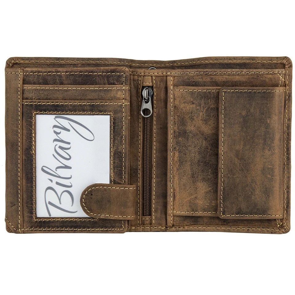 Greenburry Vintage Skull Leder Biker Geldbörse Portemonnaie Kette SK-1796A-25 - Bild 2 von 4