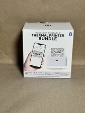 Core Innovation Thermal Printer Bluetooth With Adhesive Rolls Included. Open Box