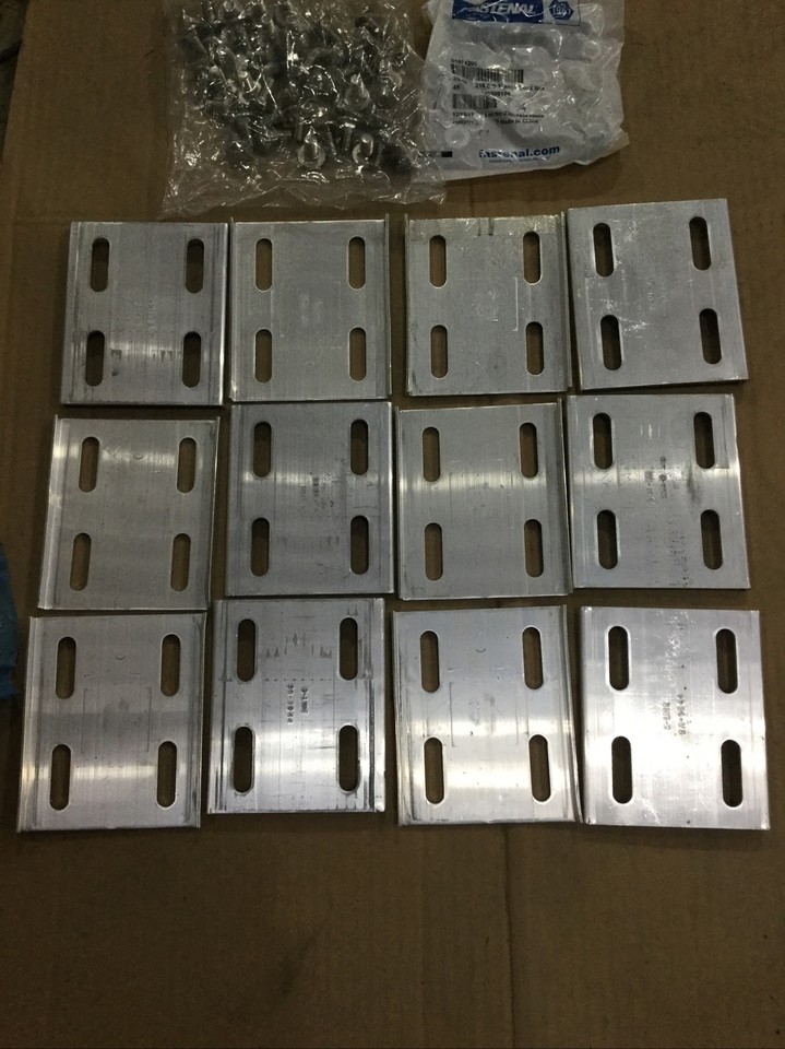 B-LINE 9A-1044W/SS6, CHANNEL SPLICE PLATE WITH SS HARDWARE, NIB | eBay