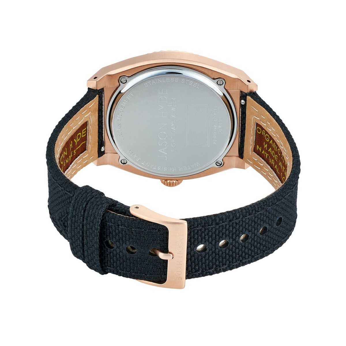 NEW Jason Hyde Uno Collection 40 MM Stainless Steel Case Men