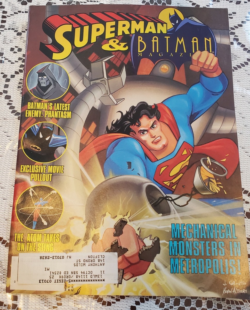 Superman & Batman: Mechanical Monsters In Metropolis Comic