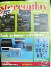 STEREOPLAY 3/86,ACCUPHASE P 500,TRESHOLD S 300 II,ELECTROCOMPANIET 100,B&M BM 20