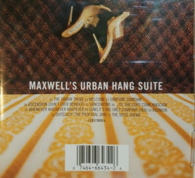 Maxwell - Maxwell's Urban Hang Suite Audio CD