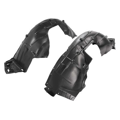 Front Driver & Passenger Side Inner Fender Liner Set For Honda