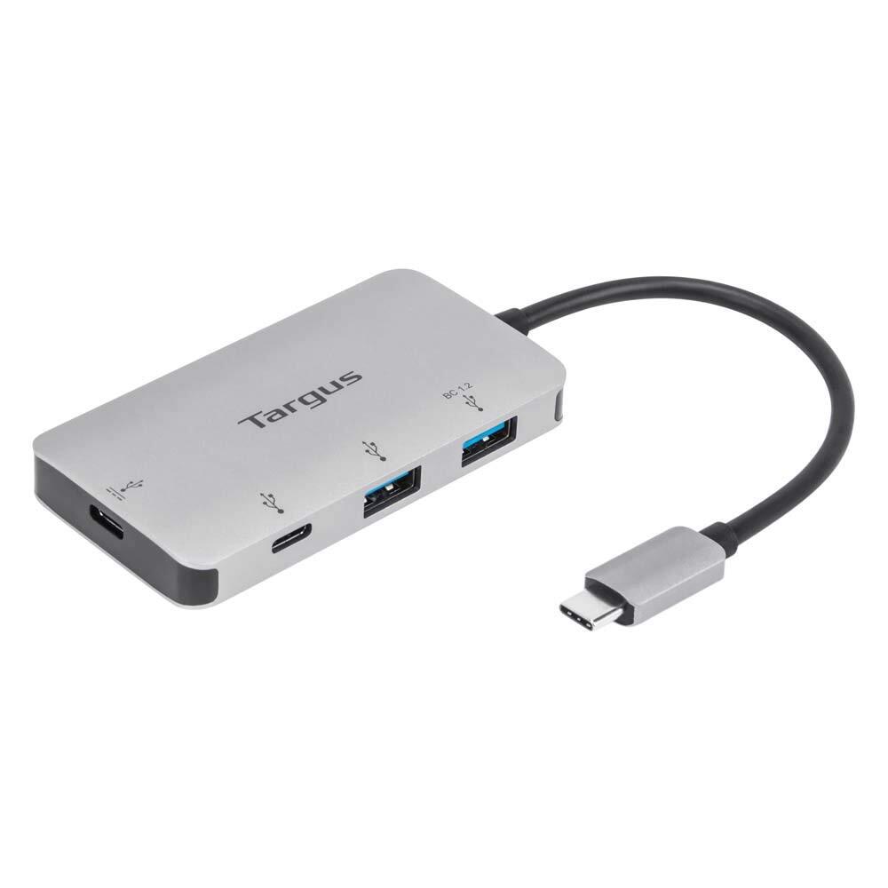 Targus USB-C Multi-Port Hub with 2x USB-A and 2x USB-C Ports with 100W PD Pass-T