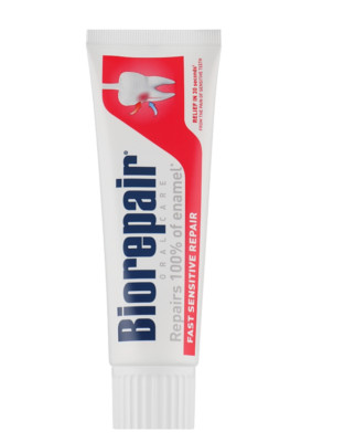 Biorepair Oralcare Fast Sensetive Repair Quick Relief Sensitiviti Toothpaste