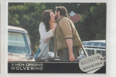 X Men Origins Wolverine Movie Trading Card #20 Lynn Collins Hugh Jackman