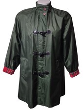 Trench Coat Fleet Street Women's Large Vintage Chiango Lined Full Zip Raincoat