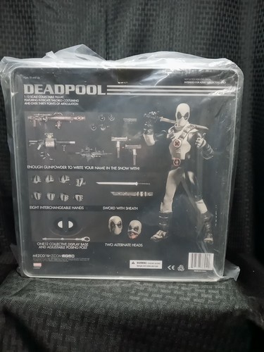 DEADPOOl (X-Force) PX Previews Exclusive - Mezco One:12 - GRAY VERSION - 第 22/24 張圖片