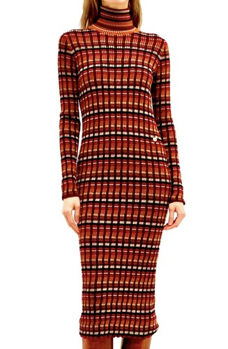 5K New Chanel 2018 Jlo Black Red Stripe Maxi Dress 34 36 38 2 4 6 Receipt S M - Picture 23 of 24