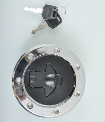 Woo-Wand Kraftstofftank Gaskappe Set mit Schlüssel passend für Kawasaki ZXR250 ZXR400 ZXR750 - Bild 1 von 5