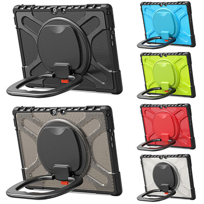 TPU+PC Heavy Duty Shockproof Handle Stand Case Cover for Microsoft Surface Pro 8