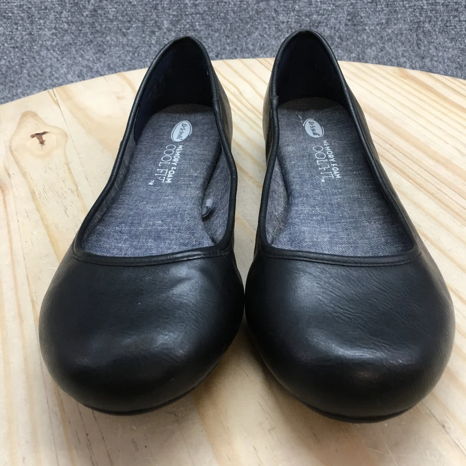 Dr. Scholls Shoes Womens 8.5 M Friendly Ballet Flats Black Faux Leather Casual - Image 4 of 4