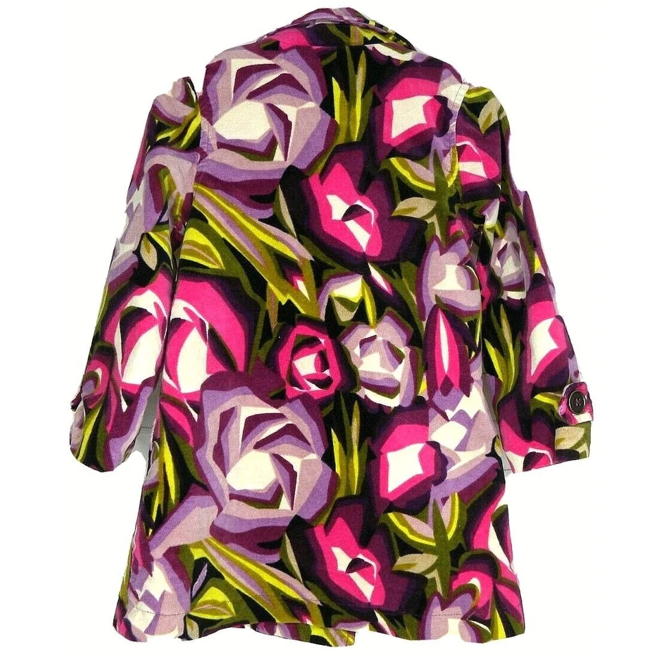 Gabardina Missoni for Target Passione grande 2T 3T terciopelo floral para niñas pequeñas Foto 2 de 4