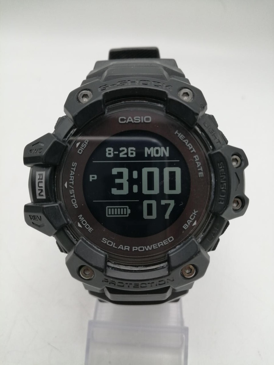 Casio G-SHOCK GBD-H1000-1JR Black Resin and Stainless Steel Tested Fr Japan USED Casio G-SHOCK GBD-H1000-1JR Black Resin and Stainless Steel Tested Fr Japan USED