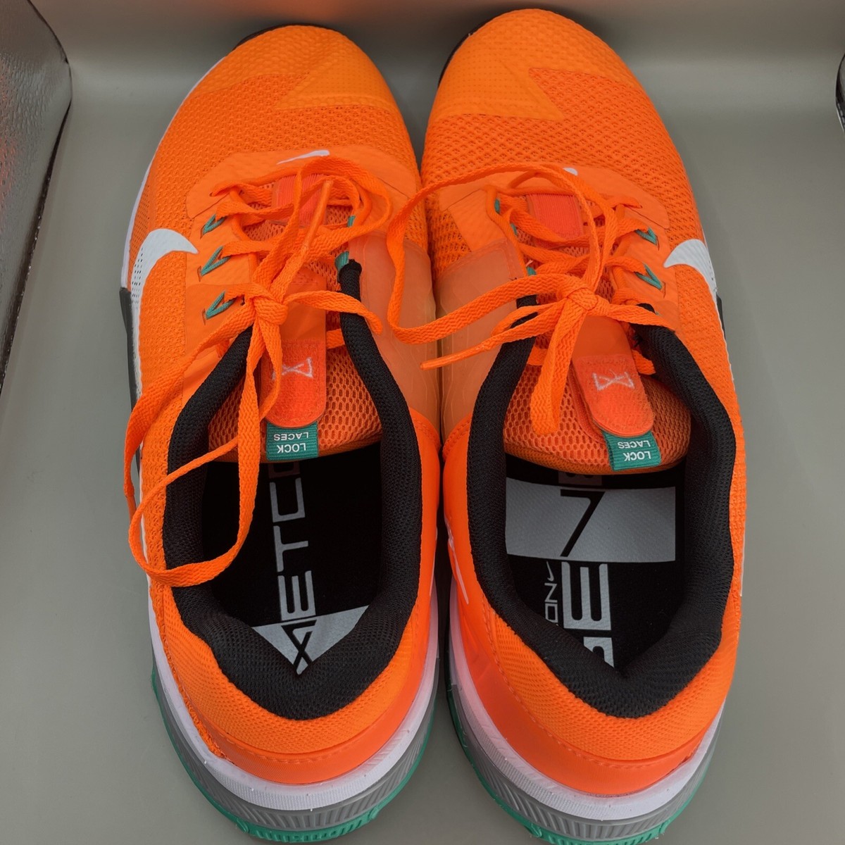 Nike Metcon 7 Mens Size 15 Orange Black White CZ8281-883  display picture 3