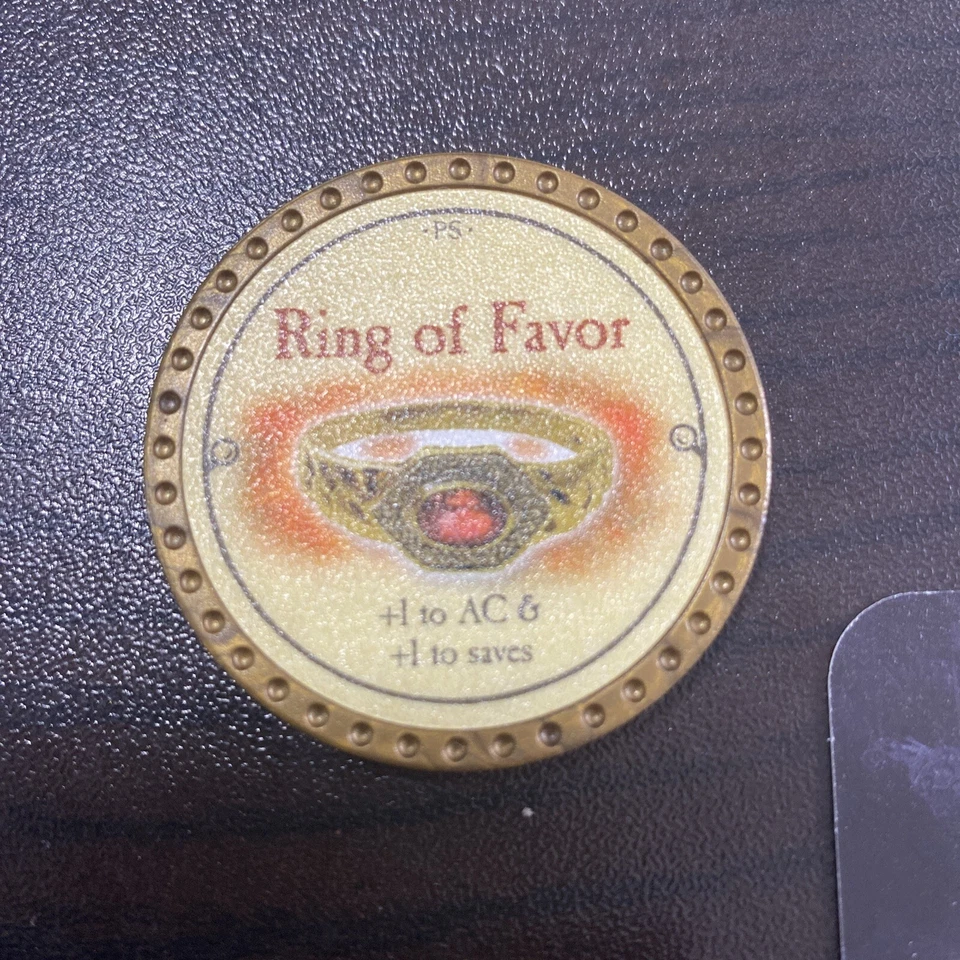 True Dungeon XP Experience Point Code Ring Of Favor Tomb Terror Pin Survivor - Image 4 of 4