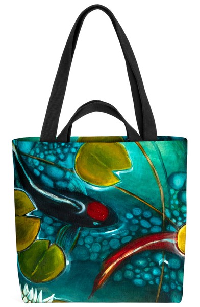 Goldfisch See Teich Tasche Goldfisch See Teich Fische Karpfen Garten Haustier S-image