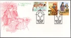 1986 Australia Christmas Issue Set Of 3 Stamp First Day Cover, VGC