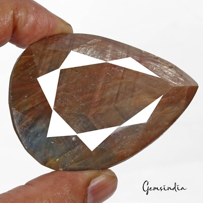 Natural Brown Untreated Sapphire Pear Cut Faceted 650 Ct Earth Mined Loose Gems