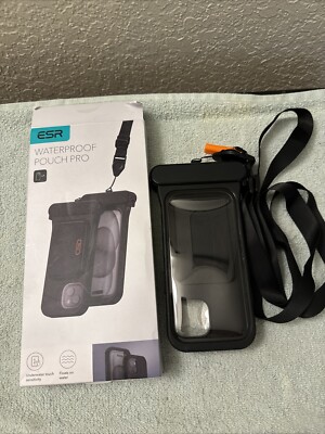 ESR Waterproof Phone Pouch for iPhone 15 / 14 iPhone 13 Black