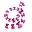 thumbnail 5  - 12Pcs 3D Butterfly Wall Stickers Art Decals Home All Room Decorations Decor Kids