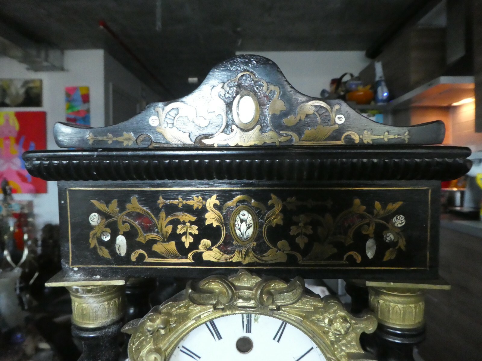 LARGE ASSORTMENT OF LATE 19TH C FRENCH CLOCK PARTS AND 2 CASES eBay