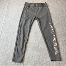 SuperDrySport Gray Leggings Size 8