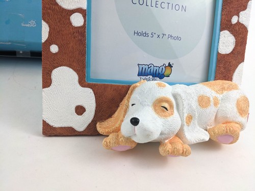 Pfund Welpen Hund Träume Bilderrahmen 5"" x 7"" Mango Designs 2002 HTF - Bild 3 von 6