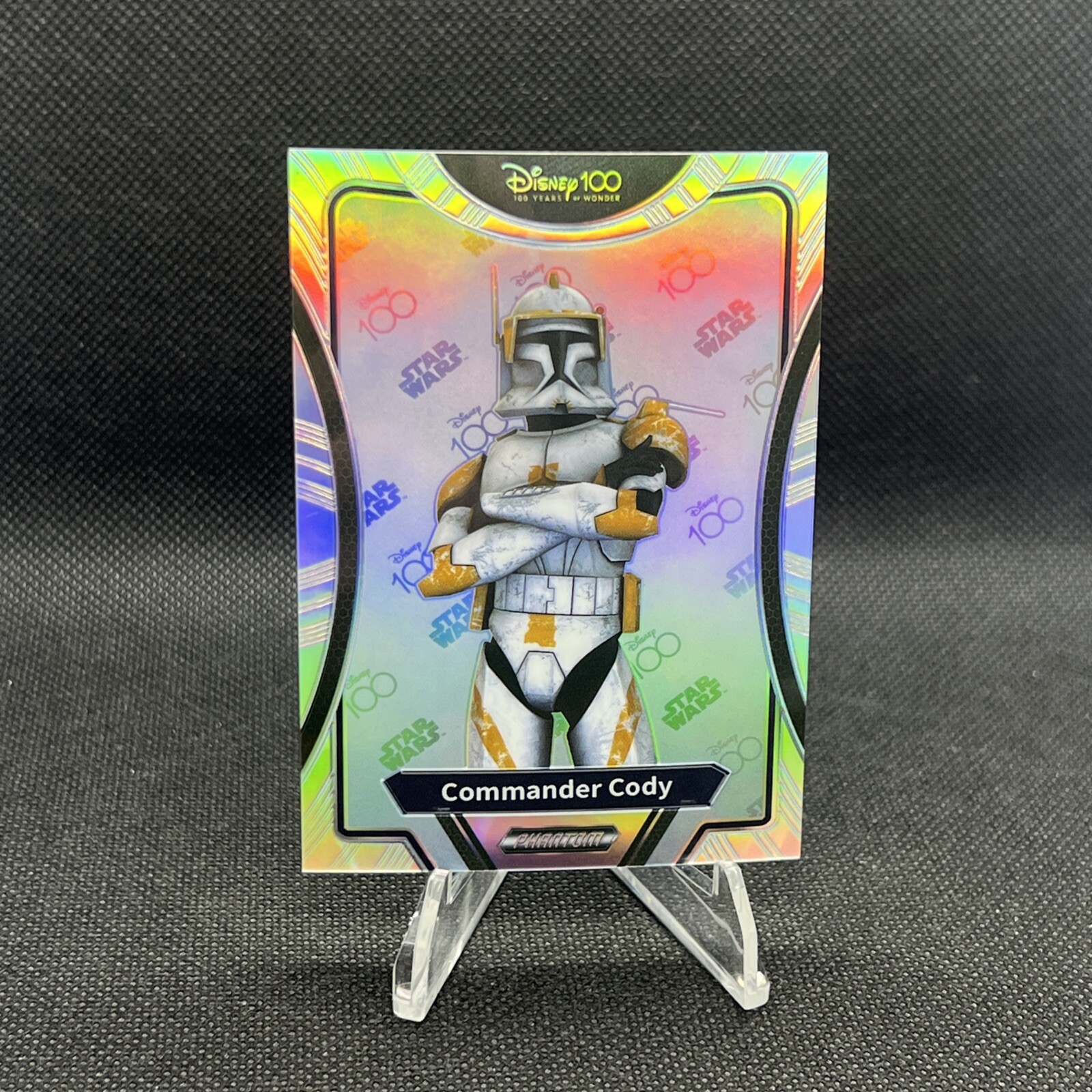 Commander Cody 2023 Kakawow Phantom Disney 100 Star Wars Silver Holo #PS-I-66