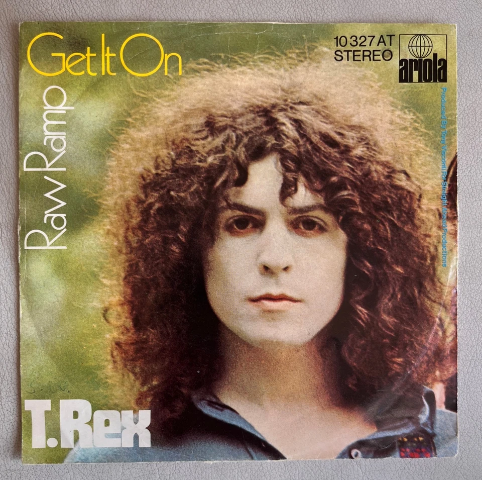 T. REX - Get It On German 7" Single 10327AT   VG / VG - Image 2 of 4