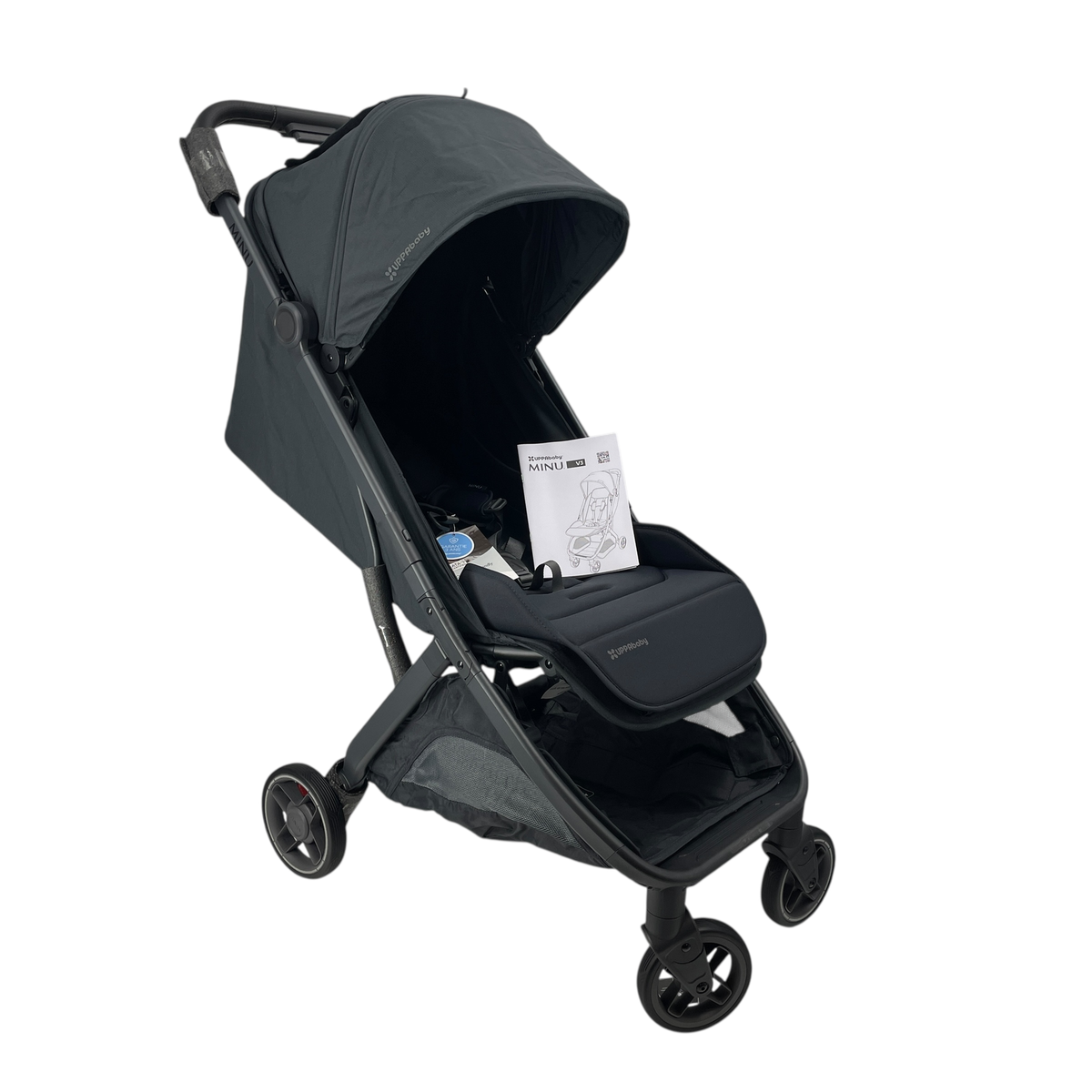 UPPAbaby Minu V3 Travel Stroller Lightweight Compact One-Hand Fold