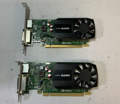 (Lot of 2) NVIDIA Quadro K620 2GB DDR3 Graphics Card(699-52012-0504-710 G) ''P6E''