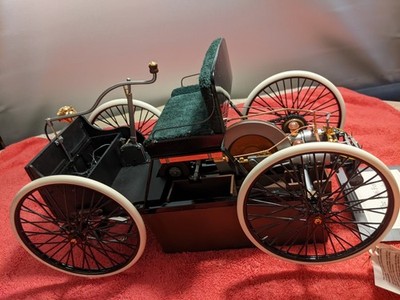 Franklin Mint Precision Model 1:6 1896 Ford Quadricycle Diecast Black with docs