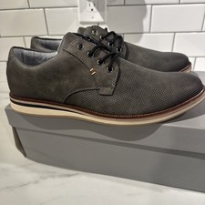 Falls Creek Mens Porto Casual Shoe, Grey, Size 9.5 New Dress Casual