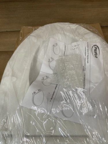 PROFLO PFTSHSC2000WH Nome Elongated Closed-Front Toilet Seat - White - Picture 2 of 3