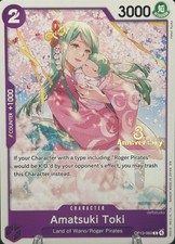 • Amatsuki Toki • OP13-060 3rd Anniversary Stamp Promo One Piece TCG NM