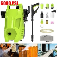 6000 PSI Electric Pressure Washer High Pressure Washer Portable Powered Washer