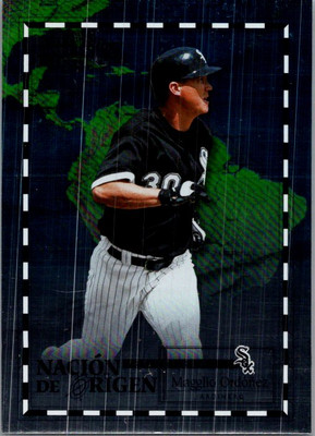 2003 Donruss Estrellas #4 Magglio Ordonez Nacion de Origen