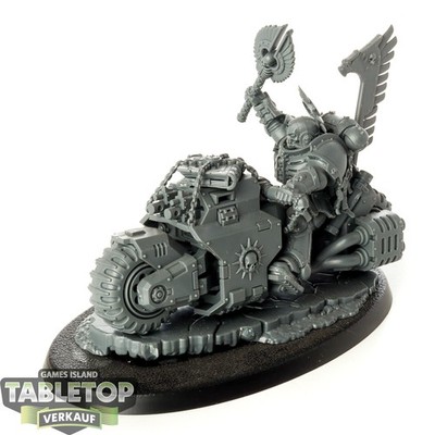 Space Marines - Primaris Chaplain on Bike - unbemalt
