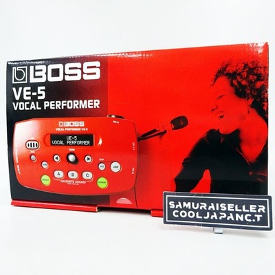 Boss VE-5-RD Vocal Performer Effektprozessor Rot Japan NEU